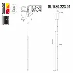 Подвесной светильник ST-Luce Ralio SL1580.223.01 Цвет арматуры желтый Цвет плафонов белый от ImperiumLoft