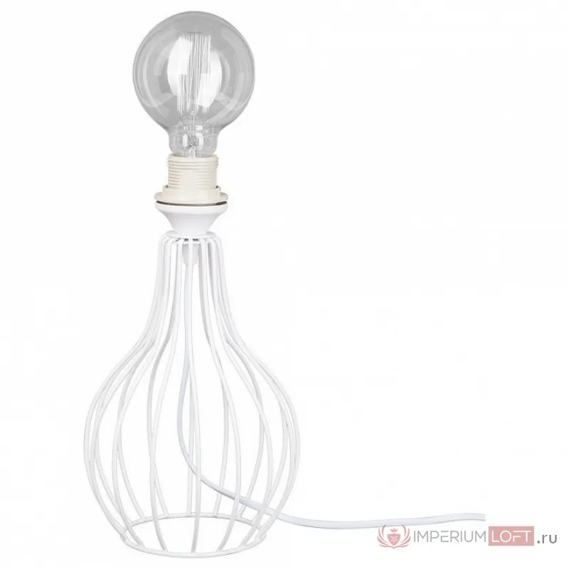 Настольная лампа декоративная Vitaluce V4347 V4347-0/1L Цвет арматуры белый от ImperiumLoft