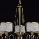 Подвесная люстра MW-Light Моника 11 372013405 Цвет арматуры бронза Цвет плафонов бронза от ImperiumLoft