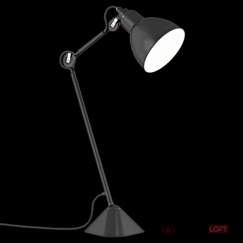 Настольная лампа офисная Lightstar Loft 765917 Цвет арматуры черный Цвет плафонов черный от ImperiumLoft