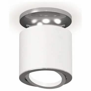 Накладной светильник Ambrella Xs740 5 XS7401100 Цвет арматуры серебро Цвет плафонов серебро