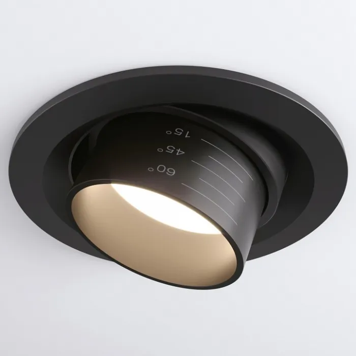 Встраиваемый светильник на штанге Elektrostandard 9920 LED a052478 Цвет арматуры черный Цвет плафонов черный от ImperiumLoft
