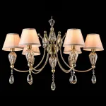 Подвесная люстра Maytoni Murano RC855-PL-06-R Цвет арматуры бронза Цвет плафонов кремовый от ImperiumLoft