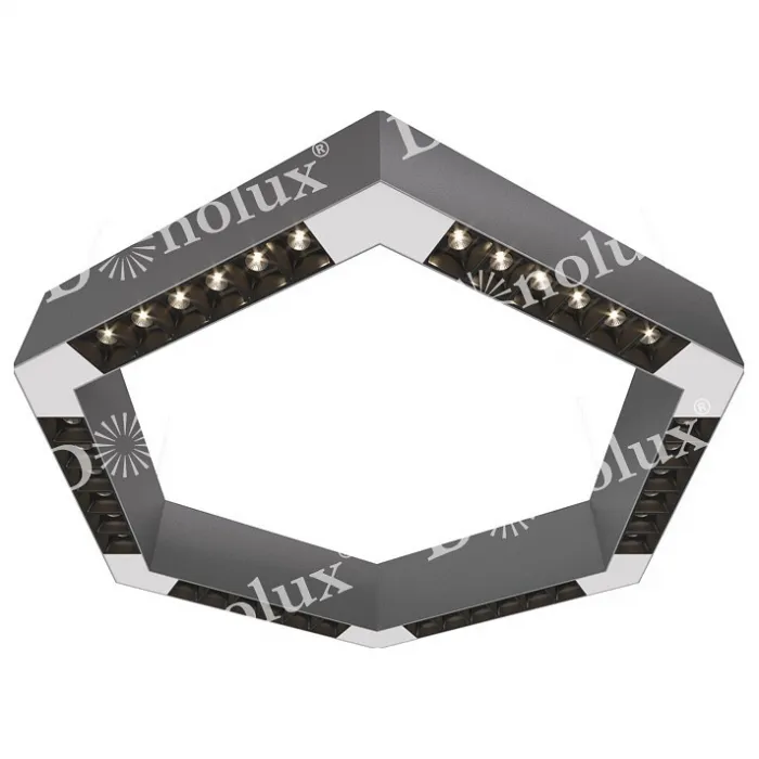 Накладной светильник Donolux DL18515 DL18515С111А36.34.500BW Цвет арматуры серебро Цвет плафонов черно-белый от ImperiumLoft