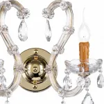 Бра Dio D’Arte Galliano Galliano E 2.1.2.300 G Цвет плафонов прозрачный Цвет арматуры золото от ImperiumLoft