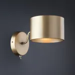 Бра Eurosvet Pallada 293/1 Цвет плафонов латунь Цвет арматуры латунь