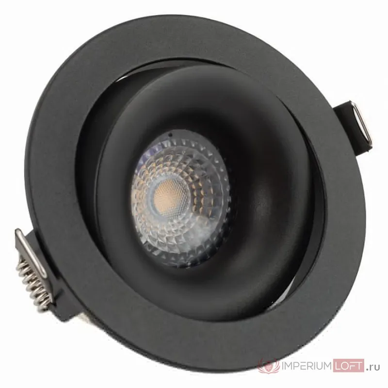 Встраиваемый светильник Denkirs Roto DK2120-BK от ImperiumLoft