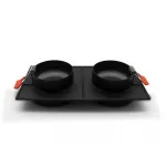 Встраиваемый светильник Ambrella Techno 4 TN319 Цвет плафонов черный Цвет арматуры черный