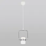 Подвесной светильник Eurosvet Oskar 50165/1 LED хром/белый Цвет арматуры хром Цвет плафонов белый от ImperiumLoft