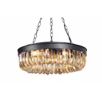 Подвесной светильник DeLight Collection Crystal Black KR0295P-5 black от ImperiumLoft