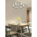 Люстра на штанге MW-Light Астор 545012506 Цвет арматуры белый Цвет плафонов белый от ImperiumLoft