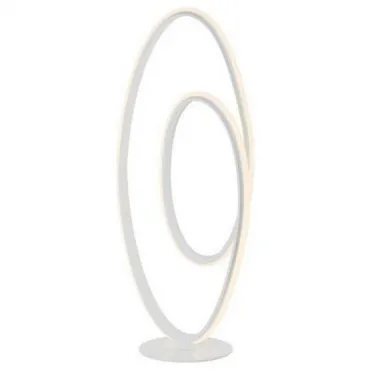 Настольная лампа декоративная Zumaline Seda MT57054-1A Цвет плафонов белый Цвет арматуры белый