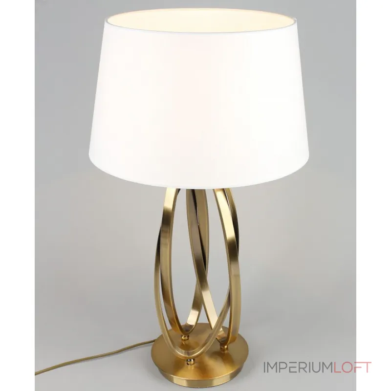 Настольная лампа декоративная Aployt Monika APL.739.04.01 Цвет арматуры золото Цвет плафонов белый