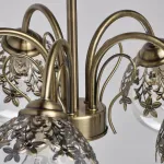 Люстра на штанге DeMarkt City Вита 220010405 Цвет плафонов бронза Цвет арматуры бронза от ImperiumLoft