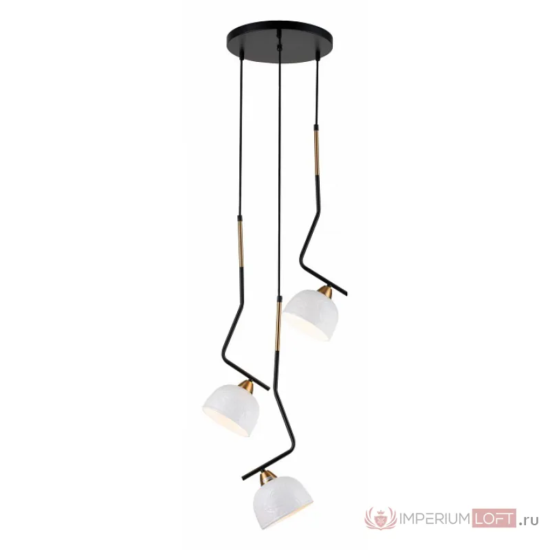 Подвесной светильник Indigo Attimo 10005/3P Black от ImperiumLoft