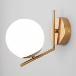 Бра Eurosvet Frost 70152/1 латунь Цвет плафонов белый Цвет арматуры латунь