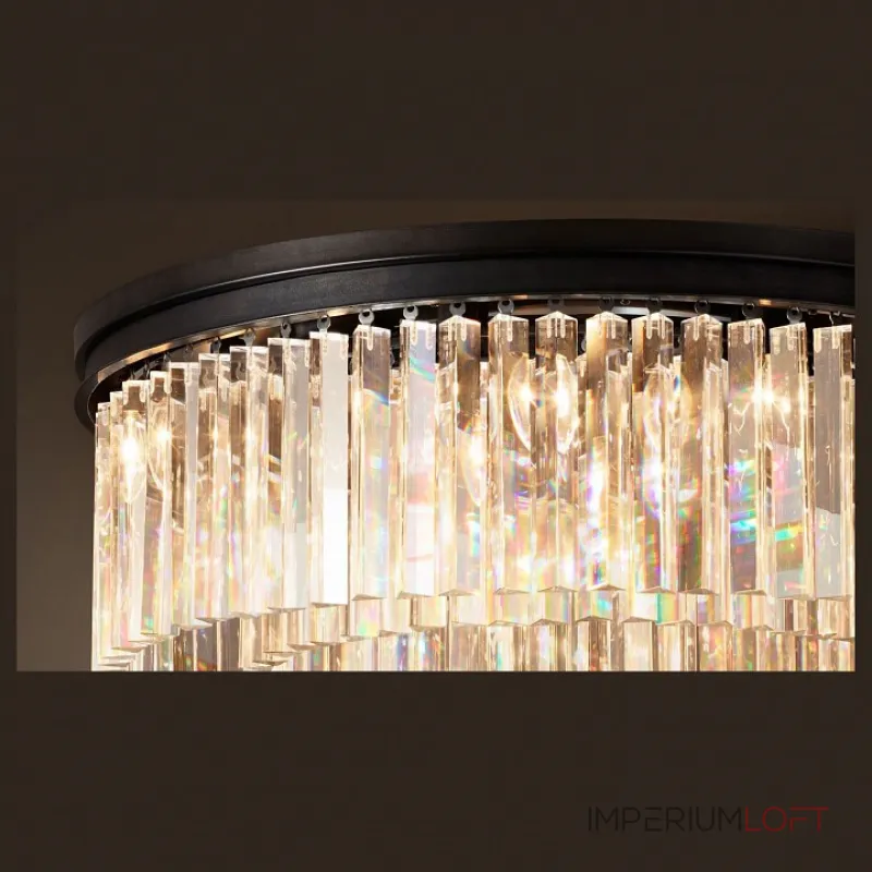 Накладной светильник DeLight Collection 1920s Odeon KR0387C-10B/P black/clear Цвет арматуры черный Цвет плафонов прозрачный от ImperiumLoft Накладной светильник DeLight Collection 1920s Odeon KR0387C-10B/P black/clear Цвет арматуры черный Цвет плафонов прозрачный от ImperiumLoft