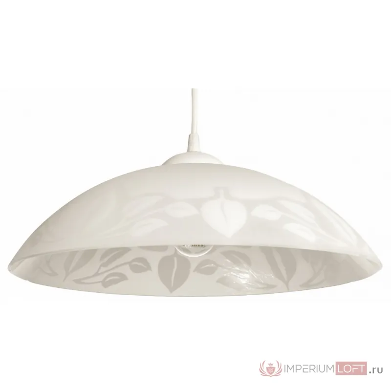Подвесной светильник Arte Lamp Cucina A4020SP-1WH Цвет арматуры белый Цвет плафонов белый от ImperiumLoft