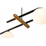 Подвесной светильник Indigo Opaco 11015/4P Black
