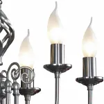 Подвесная люстра Lussole LGO-3 LSP-0080 Цвет арматуры никель Цвет плафонов белый от ImperiumLoft