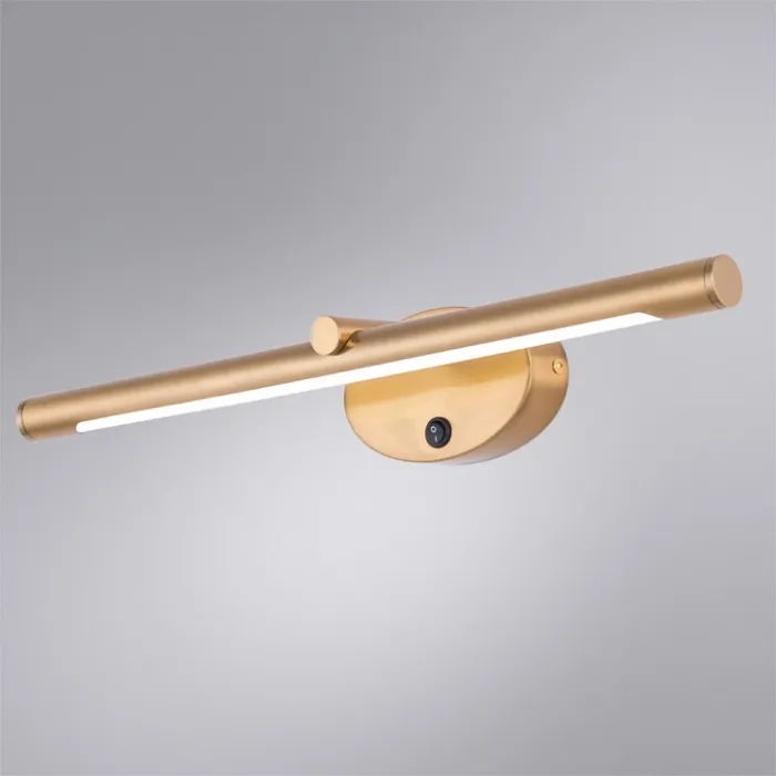 Подсветка для зеркала Arte Lamp Ronnie A8025AP-1PB Цвет арматуры Коричневый Цвет плафонов Коричневый от ImperiumLoft