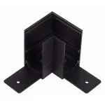 Соединитель угловой L-образный для треков накладных ST-Luce St003 ST007.419.00 Цвет арматуры черный
