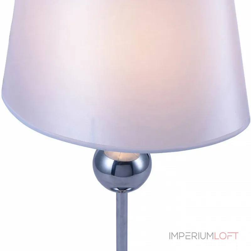 Настольная лампа декоративная Arte Lamp 4012 A4012LT-1CC Цвет арматуры хром Цвет плафонов белый
