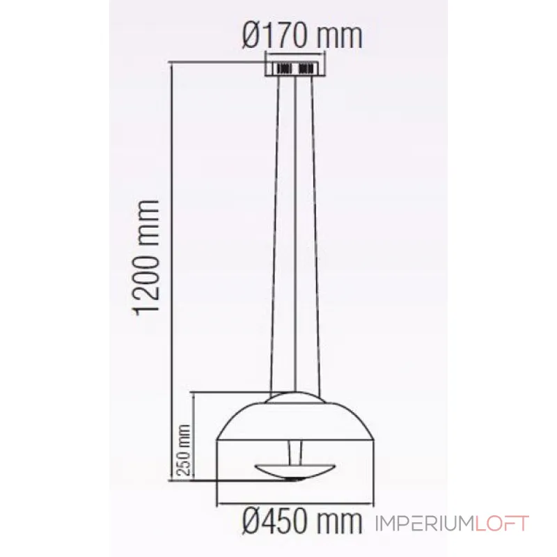 Подвесной светильник Horoz Electric Vista HRZ00002219