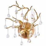 Бра Divinare Salice 3132/16 AP-2 Цвет арматуры золото Цвет плафонов прозрачный