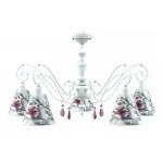 Подвесная люстра Lamp4You Classic 19 E3-05-WM-LMP-O-13-CRL-E3-05-PK-DN Цвет арматуры белый Цвет плафонов белый от ImperiumLoft