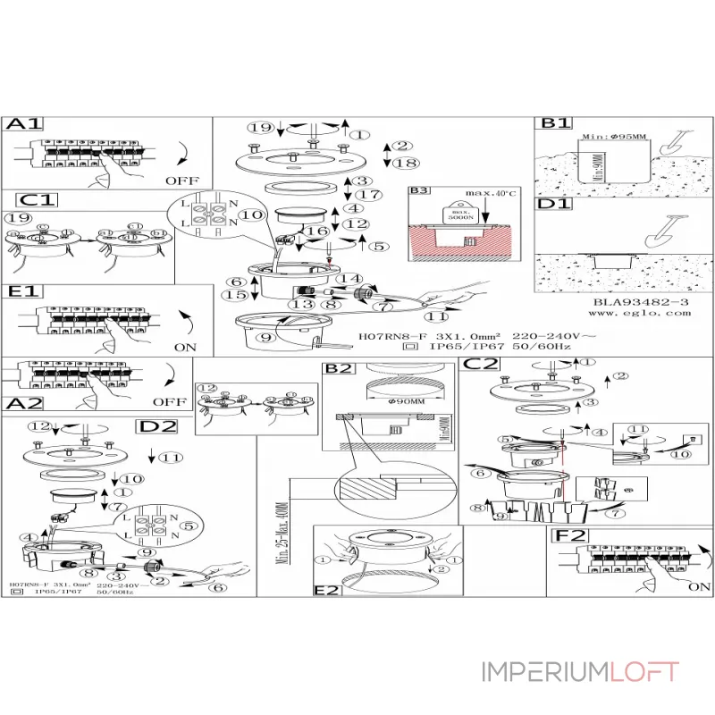 Встраиваемый в дорогу светильник Eglo Lamedo 93482 Цвет арматуры хром от ImperiumLoft Встраиваемый в дорогу светильник Eglo Lamedo 93482 Цвет арматуры хром от ImperiumLoft