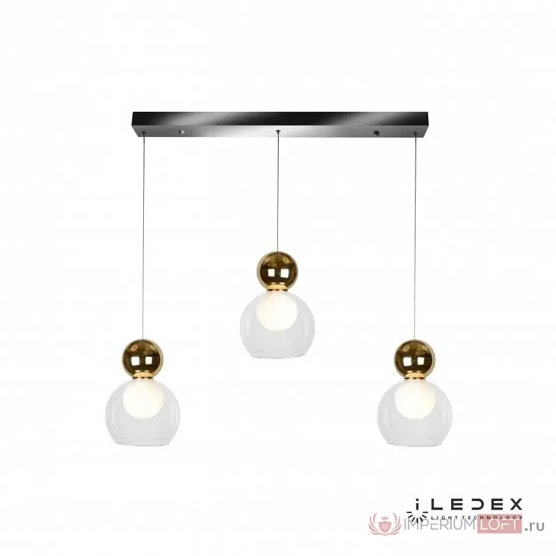 Подвесной светильник iLedex Blossom C4476-3L GL от ImperiumLoft
