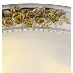 Накладной светильник Arte Lamp Torta A7102PL-2WG Цвет арматуры золото Цвет плафонов белый от ImperiumLoft