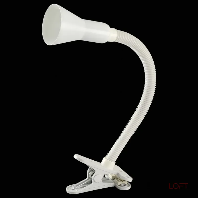 Настольная лампа офисная Arte Lamp Cord A1210LT-1WH Цвет арматуры белый Цвет плафонов белый от ImperiumLoft Настольная лампа офисная Arte Lamp Cord A1210LT-1WH Цвет арматуры белый Цвет плафонов белый от ImperiumLoft