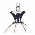 Подвесной светильник Arte Lamp Venezia A2115SP-1WH Цвет арматуры хром Цвет плафонов белый от ImperiumLoft