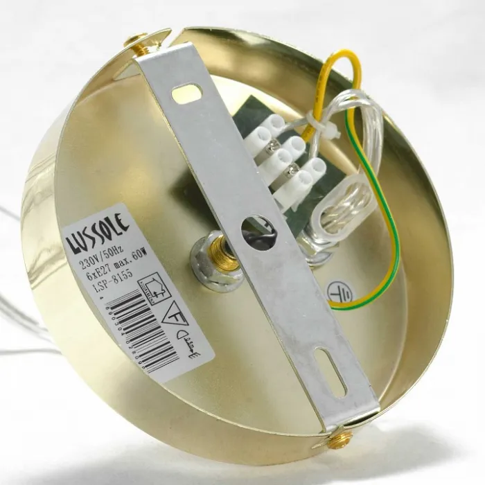 Подвесная люстра LGO Huron LSP-8155 Цвет арматуры золото от ImperiumLoft