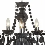 Подвесная люстра Arte Lamp Morris A8888LM-5GY Цвет арматуры хром Цвет плафонов черный от ImperiumLoft