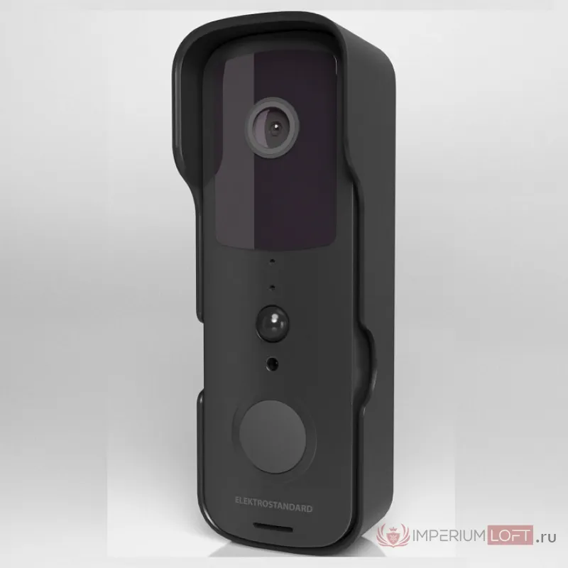 Звонок беспроводной с камерой Elektrostandard 76105 76105/00 Чёрный от ImperiumLoft