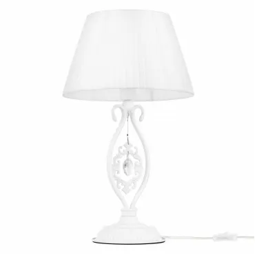 Настольная лампа декоративная Maytoni Passarinho ARM001-11-W Цвет арматуры белый Цвет плафонов белый
