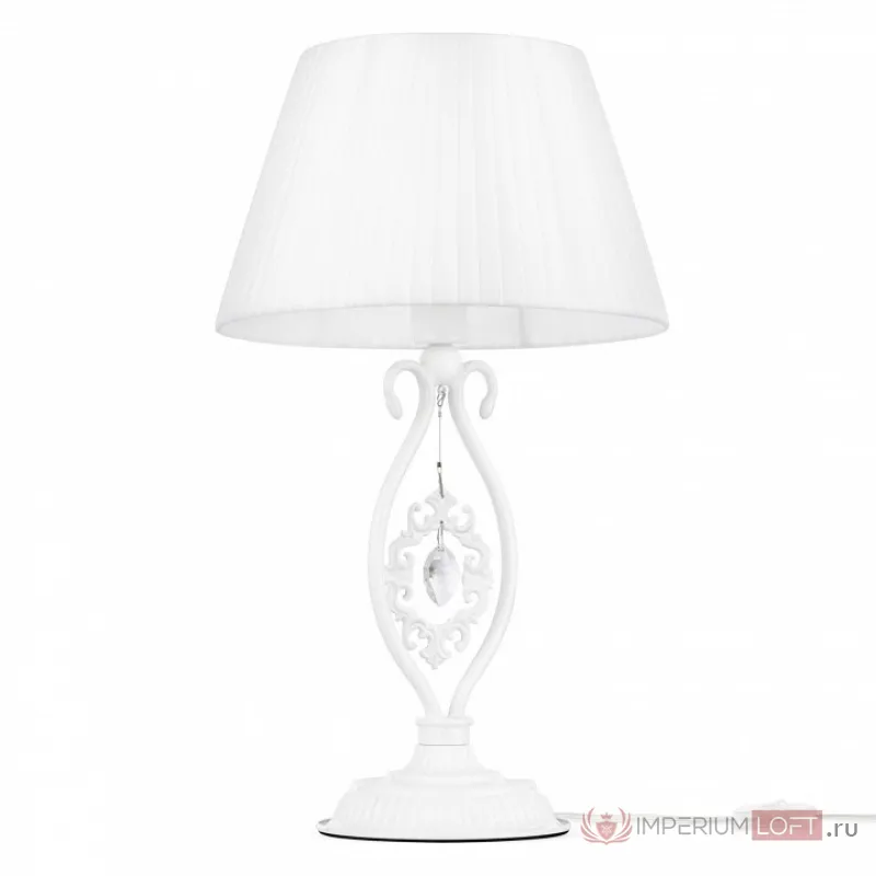 Настольная лампа декоративная Maytoni Passarinho ARM001-11-W Цвет арматуры белый Цвет плафонов белый от ImperiumLoft