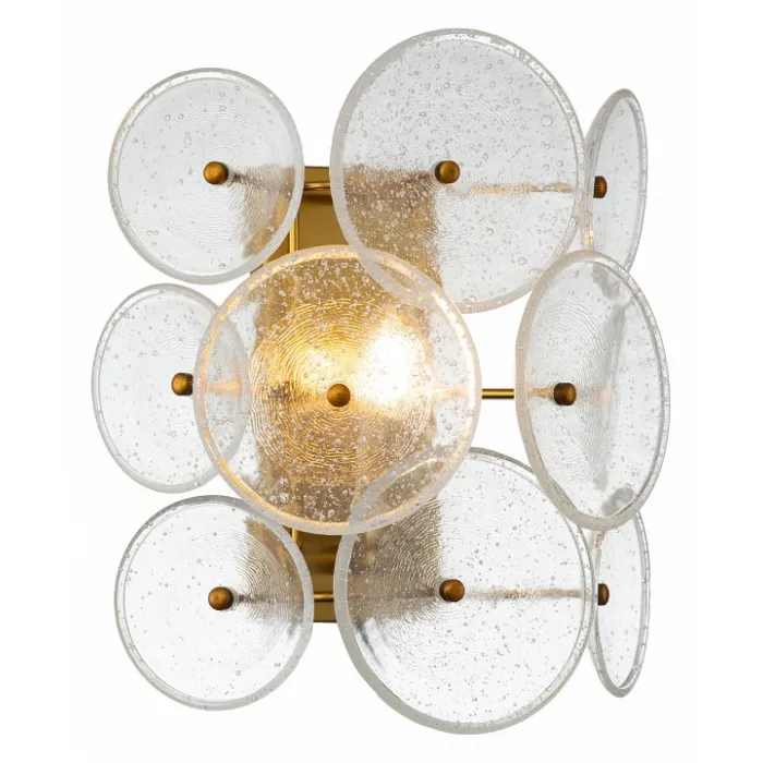 Накладной светильник Indigo Soffio 12020/1W Gold от ImperiumLoft