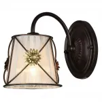 Бра Arte Lamp Fortuna A5495AP-1BR Цвет арматуры золото Цвет плафонов белый