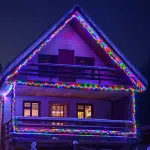 Гирлянда Нить  Eurosvet 400 400-101 мульти с эффектом мерцания от ImperiumLoft