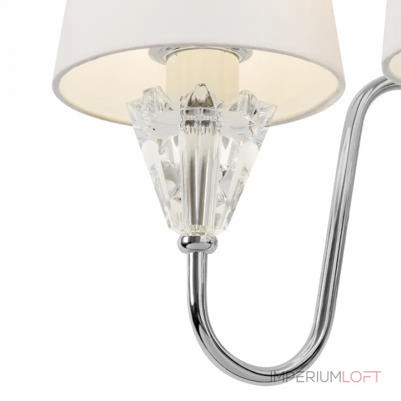 Бра Maytoni Florero MOD078WL-03CH Цвет арматуры хром Цвет плафонов белый от ImperiumLoft