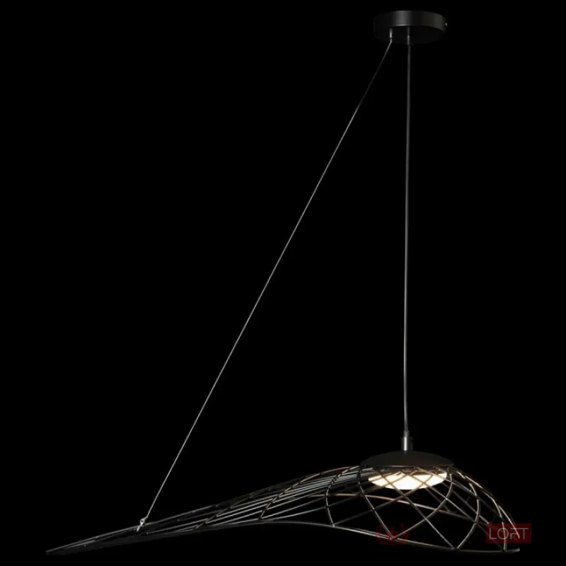 Подвесной светильник Loft it Tressage 10127/590 Black от ImperiumLoft