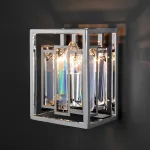 Накладной светильник Bogate's Cella 312/1 Strotskis Цвет арматуры хром Цвет плафонов прозрачный от ImperiumLoft