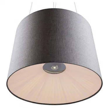 Подвесной светильник Favourite Cupola 1055-6P Цвет арматуры хром Цвет плафонов серый от ImperiumLoft