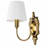 Бра Arte Lamp Gracie A7301AP-1PB Цвет плафонов белый Цвет арматуры медь