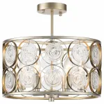Светильник на штанге ST-Luce Seranda SL1105.202.06 Цвет арматуры золото Цвет плафонов золото от ImperiumLoft