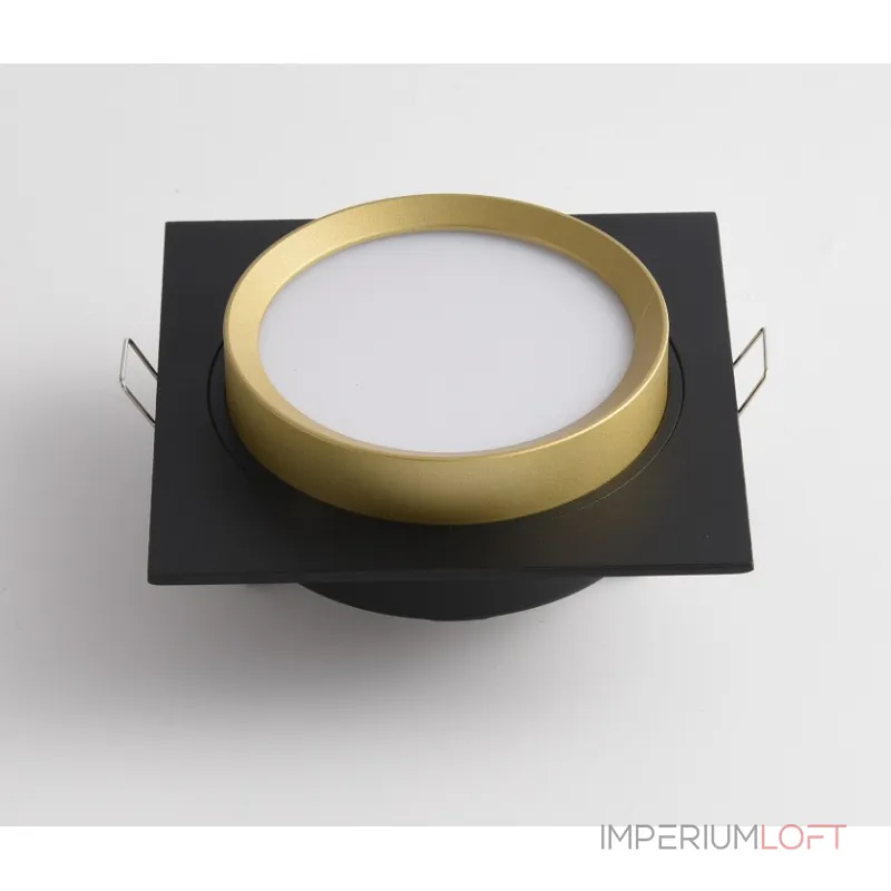 Встраиваемый светильник Maytoni Hoop DL086-GX53-SQ-BG